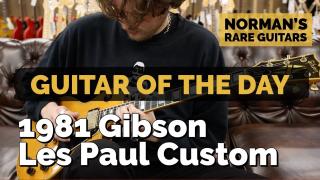 Guitar of the Day: 1981 Gibson Les Paul Custom | Norman's Rare Guitars