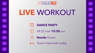 LIVE | Dance Party met Nanda Groen (22/5/2020)