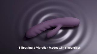 SVAKOM Avery Powerful Thrusting Vibrator - Product Video