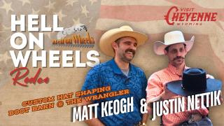 Matt Keogh & Justin Nettik Boot Barn Hat Shaping Experience with Jacqueline Taylor