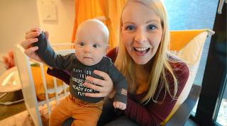 4 MAANDEN BABY UPDATE VAN LUCiUS  | Bellinga Vlog #2268