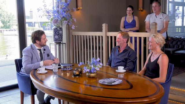 Ondernemerslounge (RTL7) | 1.5.03 | Herwie Cornelissen en Linsey Amman