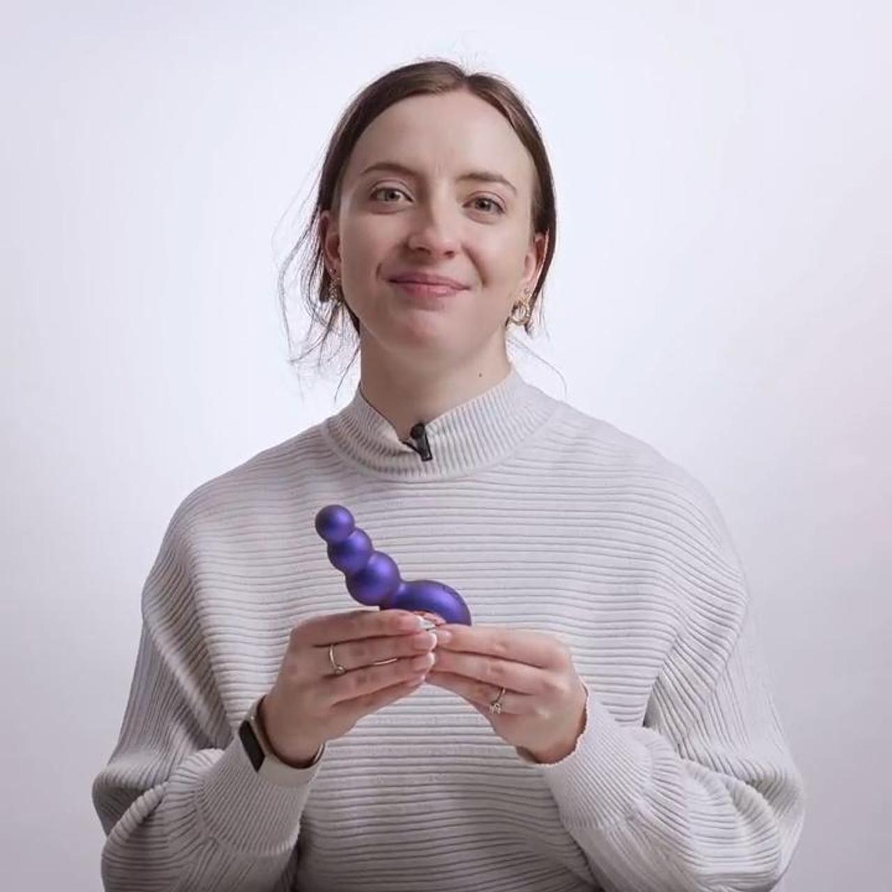 Hueman - Outer Space Vibrating Anal Plug - Pabo