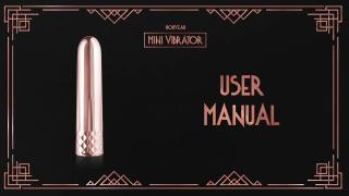 User Manual - Rosy Gold Mini Vibrator