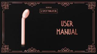 User Manual - Rosy Gold G-Spot Vibrator