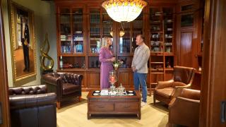 Ondernemerslounge (RTLZ) | 14.1.02 | Laurien bij Jan Frantzen Meubilair