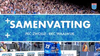 Samenvatting PEC Zwolle - RKC Waalwijk