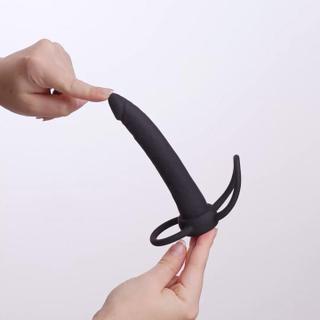 EasyToys Dildo with Cock Ring - Hand Video
