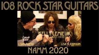 108 ROCK STAR GUITARS AT NAMM 2020: Kelly Lemieux