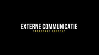 Tradecast | Externe communicatie