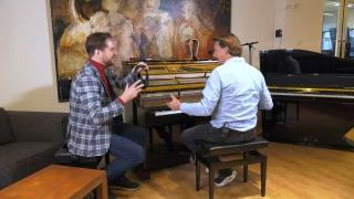 Ondernemerslounge (RTL7/Z) | 6.2.03 | Maurice bij Bol Piano's & Vleugels