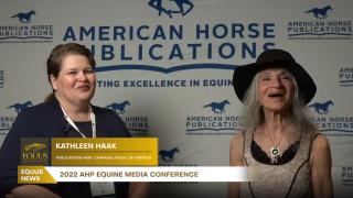 Publications Mgr Kathleen Haak of Carraige Assoc. of America- 2202 AHP Equine Conference Diana De Rosa Interview