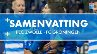 Samenvatting PEC Zwolle - FC Groningen
