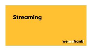 Streaming! Wat is het en wat doet het?