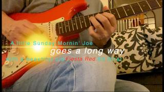 Sunday Jam with a '63 Fiesta Red Strat