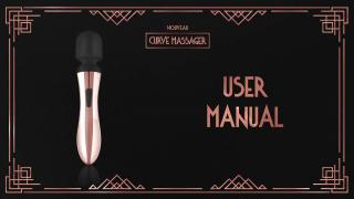 User Manual - Rosy Gold Nouveau Curve Massager