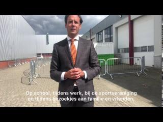 NL Videoboodschap burgemeester Harm-Jan van Schaik