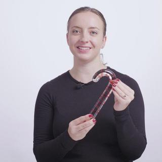 Gildo Candy Cane Glass G-Spot/Prostate Dildo -FAQs