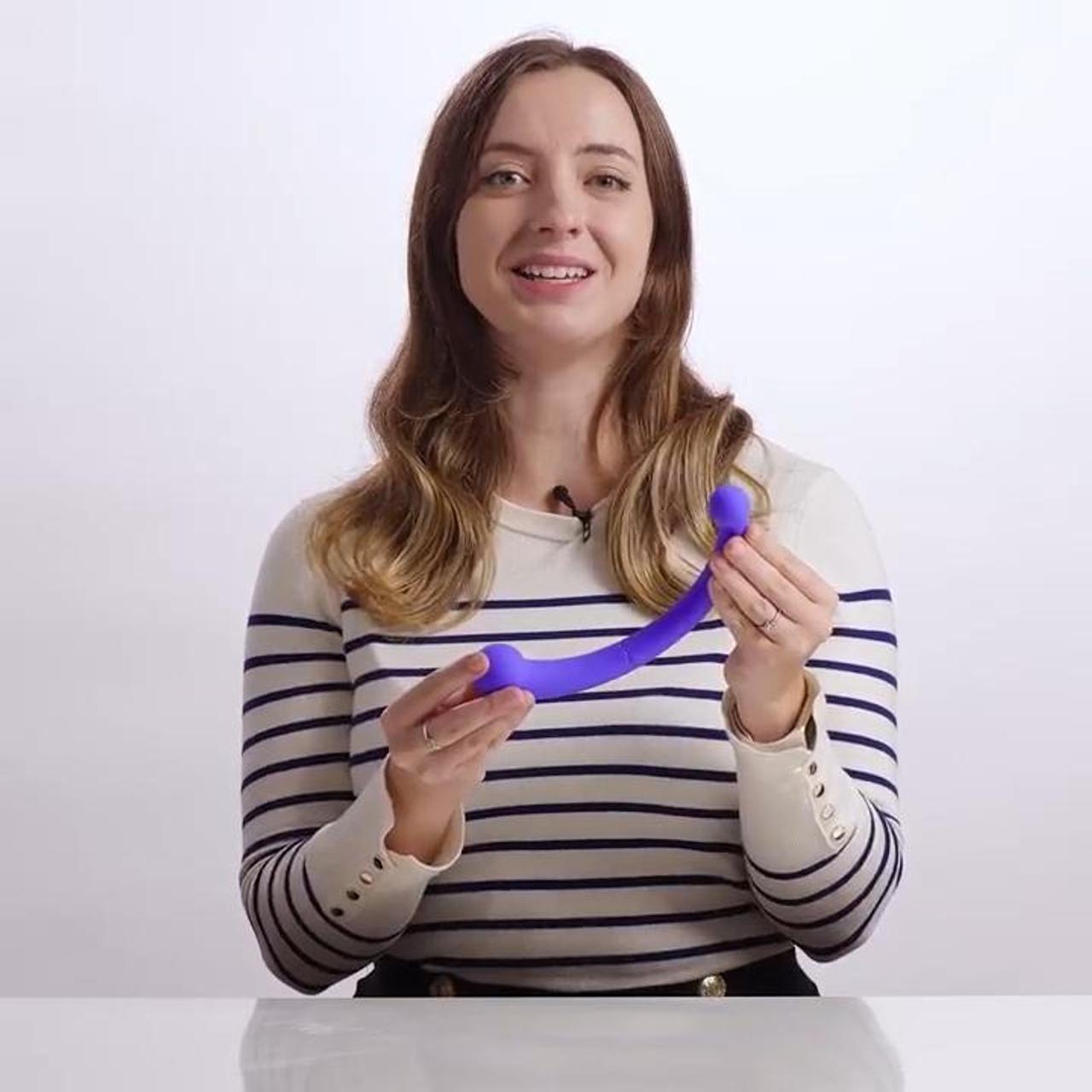 Good Vibes Only - Double End Vibrator Jane - Purple - Pabo