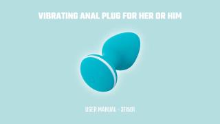 Teazers - Vibrating Anal Plug for Her or Him - User Manual - EN