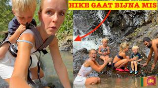 Het ging BIJNA MIS tijdens HIKE naar WATERVAL in ELLA! 😳 | Bellinga Vlog #3394