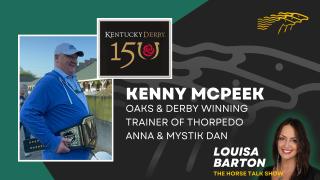 Kenny McPeek - Winning Trainer of Oaks & Derby Interview with Louisa Barton at the 150th Running of Kentucky Derby