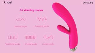 SVAKOM Angel Warming G-Spot Vibrator - Product Video