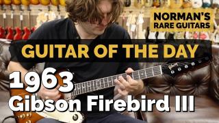 Guitar of the Day: 1963 Gibson Firebird III Sunburst | Norman's Rare Guitars