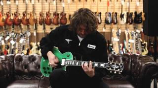 William H. Macy's 2013 Gibson Les Paul Custom Emerald Sparkle Guitar of the Day.mp4