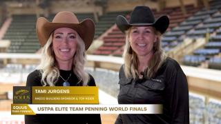 USTPA Team Penning Elite World Championships -Jacqueline Taylor Interview With Sponsor & Top Rider Tami Jurgens of Raeco Builders