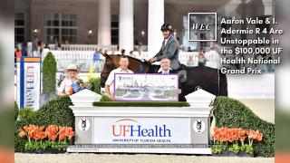 Aaron Vale & I. Adermie R 4 Are Unstoppable in the $100,000 UF Health National Grand Prix