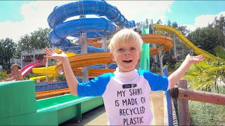 AQUAVENTURA SLiDEPARK TESTEN | Luan Bellinga #106