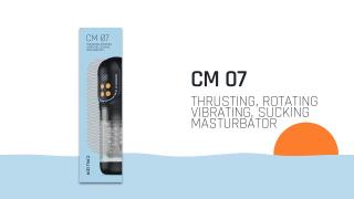 Cruizr - CM07 - Thrusting, Rotating, Vibrating, Sucking Masturbator - User Manual