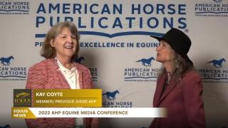 Member/ Previous Judge Kay Coyte of AHP - 2202 AHP Equine Conference Diana De Rosa Interview