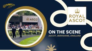 Louisa Barton On the Scene at the Royal Ascot in Ascot, Berkshire, England