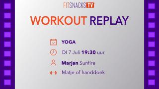 Yoga met Marjan Sunfire