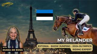 My Relander Riding Expert for Estonia Show Jumping - 2024 Olympics Interview With Diana De Rosa
