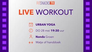 LIVE | Urban Yoga met Nanda Groen (28/5/2020)