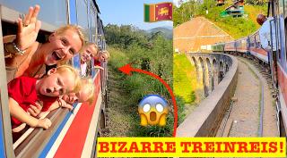 DIT was DE MOOISTE TREINREIS die we OOIT HEBBEN GEMAAKT! 🚂⛰️ ( Ella- Badulla) | Bellinga Vlog #3395