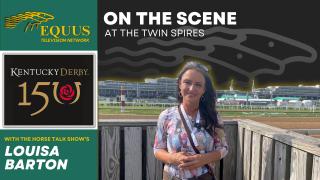 Louisa Barton at the Twin Spires- 150th Running of Kentucky Derby