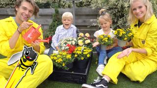 BiJENTUiNTJE MAKEN MET ZAPP YOUR PLANET ( Flower Power) | Bellinga Vlog #1784