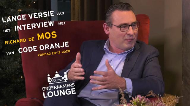 Ondernemerslounge (RTL7) | Richard de Mos van Code Oranje | LANG