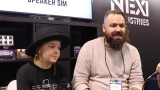 Live from NEXI Pedals booth, NAMM 2020: 10 year old, Taj Farrant