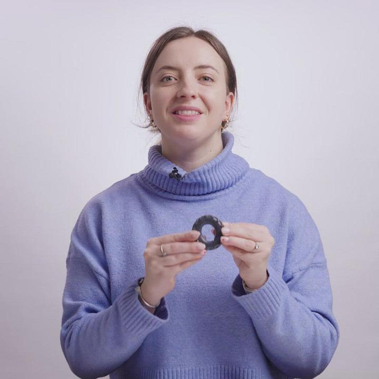 Tire Cock Ring - Grey - Pabo