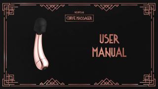 User Manual - Rosy Gold Mini Curve Massager