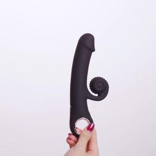 EasyToys Double Lust Flexible Snail Vibrator - Hand Video
