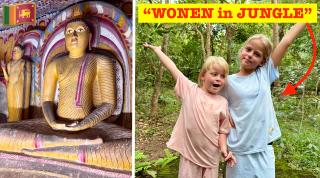WONEN in de JUNGLE! 🌴 & 3000 jr OUDE GROT (Dambulla ) | Bellinga Vlog #3373