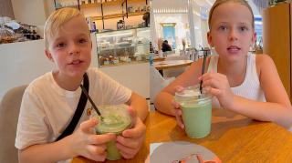 VERSCHILLENDE soorten MATCHA'S TASTE TESTEN CHALLENGE in DUBAI | Luan Bellinga Video #199