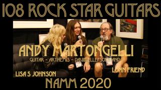 108 ROCK STAR GUITARS AT NAMM 2020: Andy Martongelli