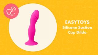 EasyToys Silicone Suction Cup Dildo